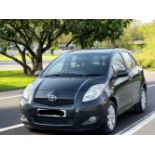 2011 TOYOTA YARIS T SPIRIT D-4D – 5DR HATCHBACK – BLACK >>--NO VAT ON HAMMER--<<