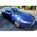 2015 FORD MONDEO ZETEC ESTATE – 1.5 DIESEL – MANUAL – 102K MILES – SAT NAV >>--NO VAT ON HAMMER--<<