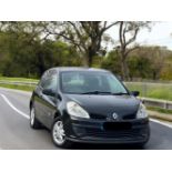 2006 RENAULT CLIO 1.2 16V EXTREME – 3DR HATCHBACK – BLACK >>--NO VAT ON HAMMER--<<