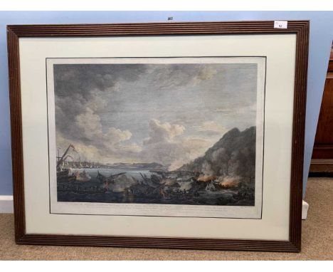 A print after Paton engraved by Fittler published 1784 by J.Boydell entitled "Representation of the Brave and Gallant Defence