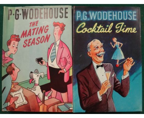 WODEHOUSE (P.G.)  The Mating Season. First Edition. half title, advert leaf; d/wrapper. (1948  );  WODEHOUSE (P.G.)  Cocktail