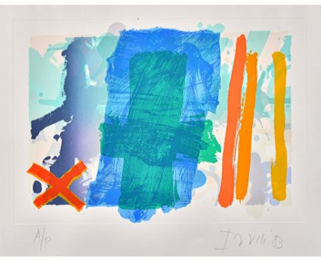 Albert Irvin (1922-2015), Gulbenkian, colour lithograph, signed artists proof, 33cm x 47.5cm. ARR