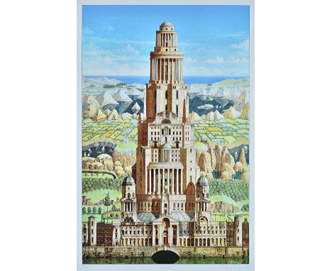 Andrew Ingamells (b, 1956), St Anne Limehouse; The Monument, City of London; Arcadia; At Castle Howard; St Martin in the Fiel
