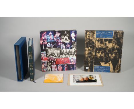 THE ROLLING STONES:   a group of three limited edition publications, includes a deluxe copy of 'The Rolling Stones; Masons Ya