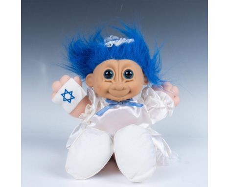 In her white satin dress with her lace Yarmulke, this young girl is ready to take her step in to womanhood. This rare origina