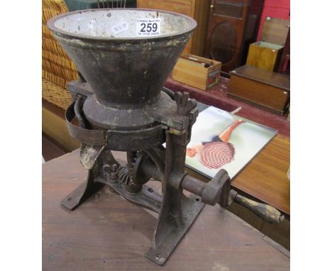 Antique paint grinder