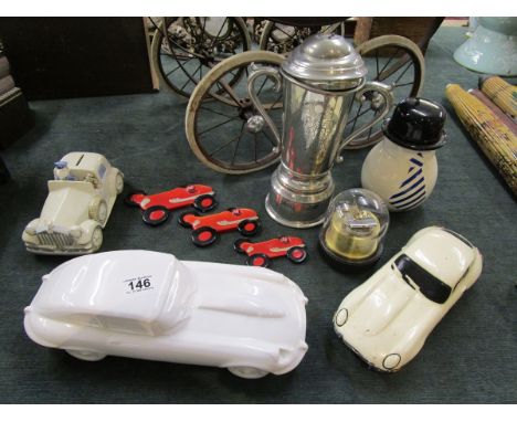 Collectables to include automobile and barometer