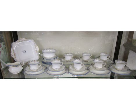 Paragon tea service with Lawleys back stamp