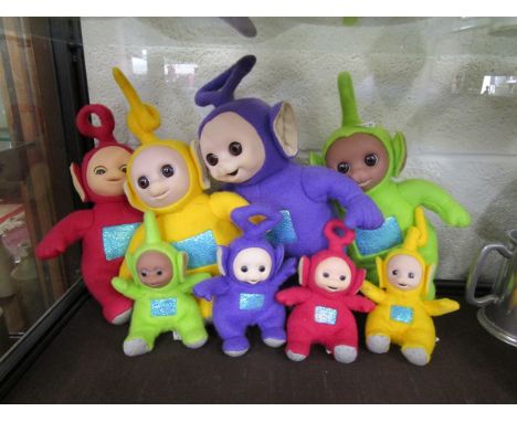 Collection of first edition Teletubby soft toys