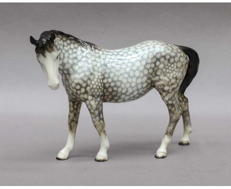 model No. 976, rocking horse grey gloss (a.f)Restoration throughout