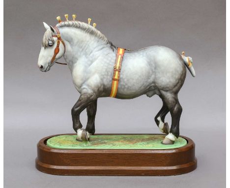 model No. RW3786 by Doris Lindner, limited edition 401/500, on wooden plinth, with framed certificate (a.f)Flights with damag