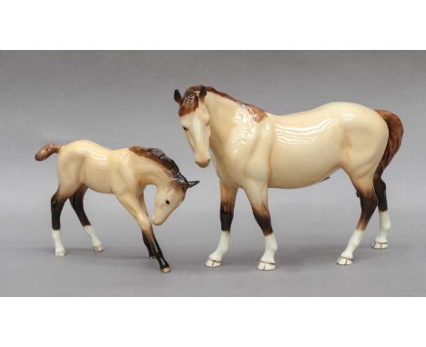 model No. 976 and 947, both BCC 1997, limited edition of 710 and 730 respectively, in dun gloss, with boxes (2)