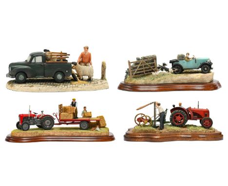 model No. A3448; together with 'The First Cut' (David Brown Crop Master), model No. JH70, limited edition of 1500; 'The Chase