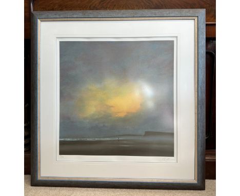 Lawrence Coulson "Precious Moments" a silk screen print limited edition 266/295 signed and numbered in pencil to front. Image