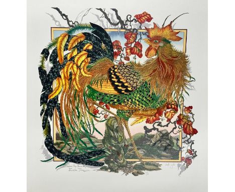 J. C. Graham Illingworth (British 1953); pencil signed limited edition print, 'Before The Cock Crows Twice', numbered 259/295
