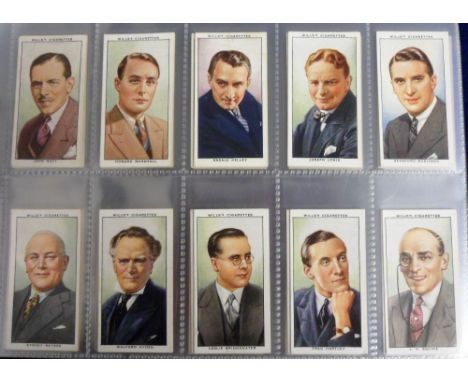 Cigarette Cards, Wills Irish issues, a collection of 16 sets inc. Shannon Electric Power Scheme, Miniature Playing Cards, Rad