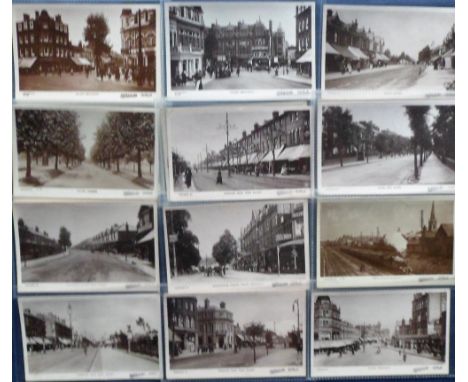 Postcards, London suburbs, Ealing, a selection of 17 RP's all by Wakefields of Ealing including South Ealing, Ealing Broadway