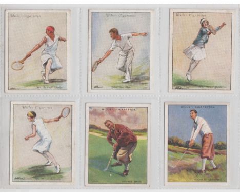 Cigarette cards, Wills, album containing a collection of part sets of 'L' size cards, various series inc. Famous British Line