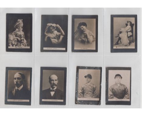 Cigarette cards, Cohen, Weenen, Celebrities Gainsborough (No frame) (44 cards) (fair/gd)