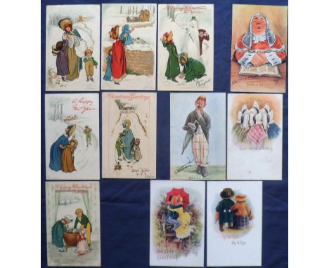 Postcards, Tony Warr Collection, a collection of approx. 46 cards, the majority Tuck published sets and part-sets, including 