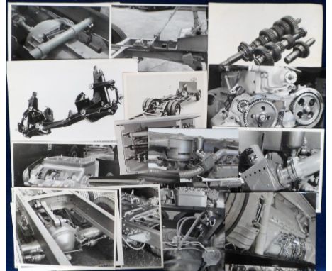 Motoring Photographs and Plans, a large qty. (100s) of mostly b/w photographs from the technical photographic archive of 'Aut