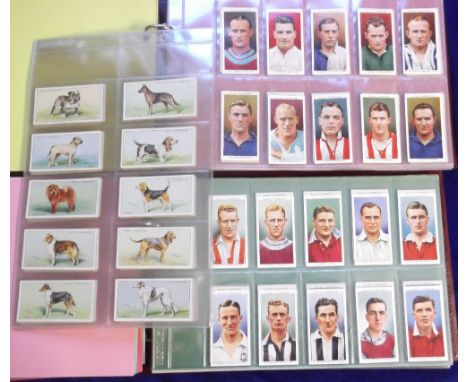 Cigarette Cards, Wills, a collection of 22 sets in 2 albums inc. Animalloys, Radio Celebrities A-Series, Safety First, The Re