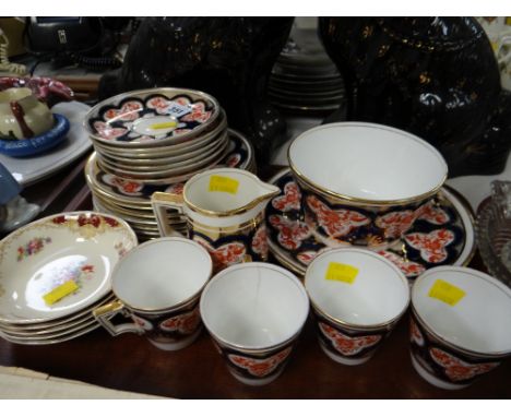 A Wileman part-teaset