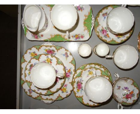 QUANTITY OF AYNSLEY BONE CHINA TEA SET