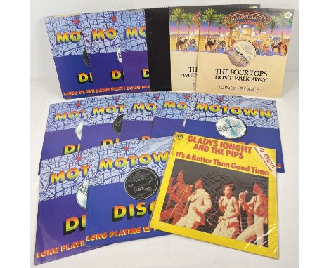 14 assorted vintage Motown 12" vinyl records, all in good condition. To include: Commodores, Smokey Robinson, Michael Jackson