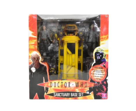 Doctor Who - Character Options - ' Sanctuary Base Set ' - boxed action figure playset by Character. Including The Doctor In S