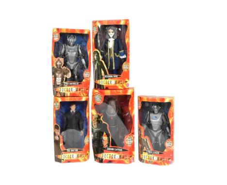 Doctor Who - Character Options - a collection of x5 large 12" scale boxed action figures by Character. Includes: Judoon Capta