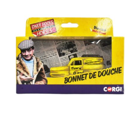 TV &amp; Film - Only Fools &amp; Horses (BBC Sitcom 1981-2003) - a Corgi made CC85803 Del Boy's Reliant Regal 1/43 scale boxe