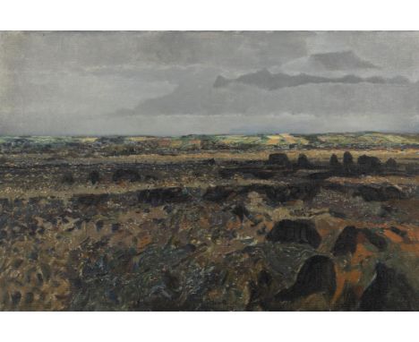Colin Middleton RHA RUA (1910-1983) The Garry Bog, Portrush, (1958) Oil on canvas, 50.5 x 76.5cm (20 x 30") Signed; also sign