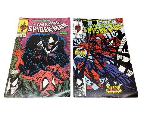 Marvel Comics The Amazing Spider-Man #316 (1989) (American Price Variant) Thrid appearacne of Vemon and first full cover of V