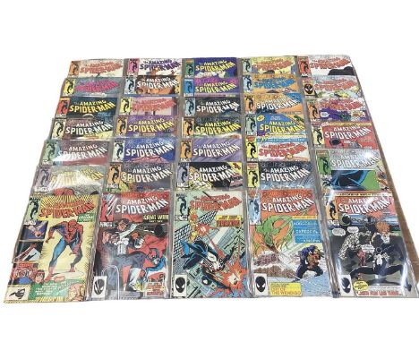 Marvel Comics The Amazing Spider-Man, 1980's (American price variants). To include #256 - first apperance of Puma, #265 - fir
