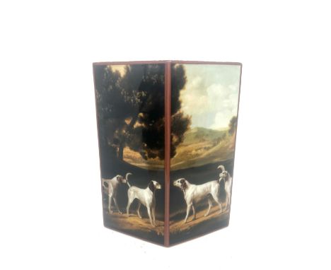 Beswick Silhouette d'art George Stubbs Pocket Vase 8 inches tall 7 inches wide 3.5 inches depth 