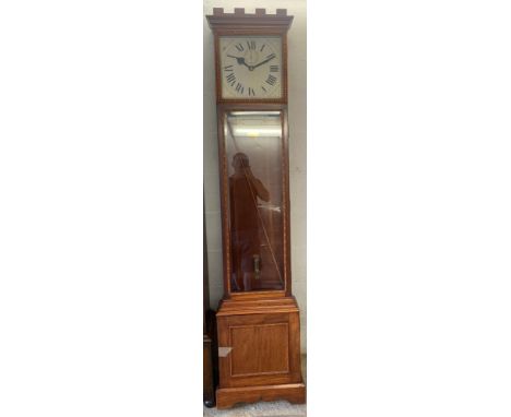 Electric grandfather clock H.W.E Carless Romford 1913 