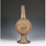 Persia, a copper alloy vase, 19th century,