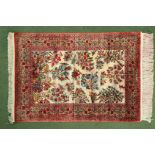 Qum / Ghom Zijde, (gesigneerd Hashemi) centaal Iran ca. 2000