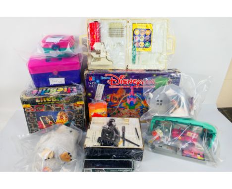 Fisher Price - MB Games - Others - A group of boxed and unboxed vintage children's toys and games. Lot includes Fisher Price 