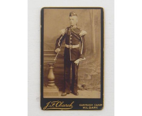 Line Infantry post 1881;- A group of 48 cartes-de-visite,  mostly Victorian and principally other ranks or NCOs. CONDITION RE