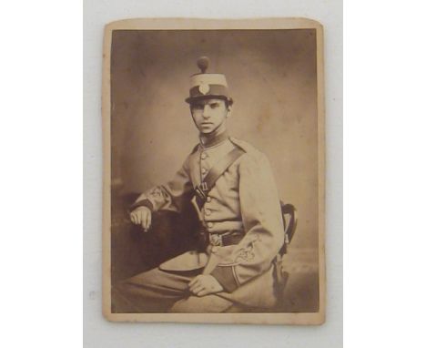 Rifle Volunteers, Volunteer Battalions and Volunteer/Territorial Artillery:- A group of 37 cabinet photos and 6 other photos 