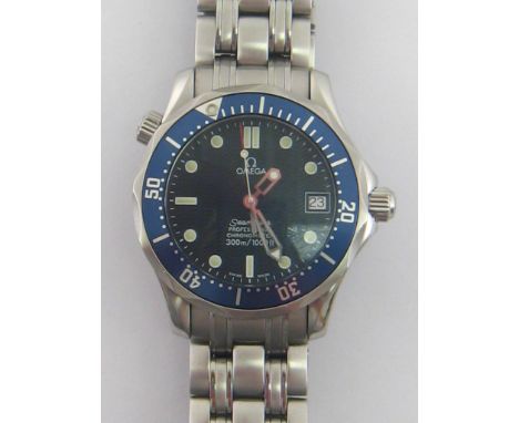 Omega, Seamaster Professional Chronometer, a gentleman's stainless steel automatic diver's wristwatch, no. 80504358, with dar