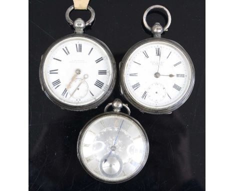An Edwardian engine turned silver cased full hunter pocket watch, the Colonial English lever by J.G. Graves of Sheffield; tog