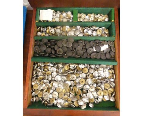 A collection of WW2 Police buttons to include Cheshire, and Derby