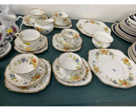A Royal Albert part tea service