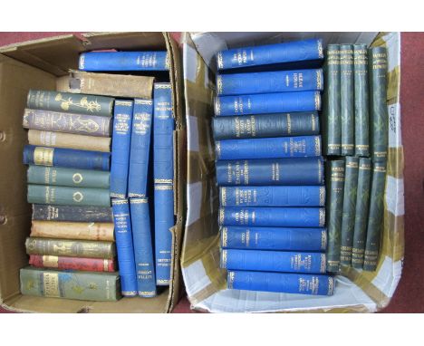 F. Edward Hulme,  'Familiar Wild Flowers' eight volumes, Cassell &amp; Co; Dickens works, Pepys Diary, Sir W. Scott, Thackara