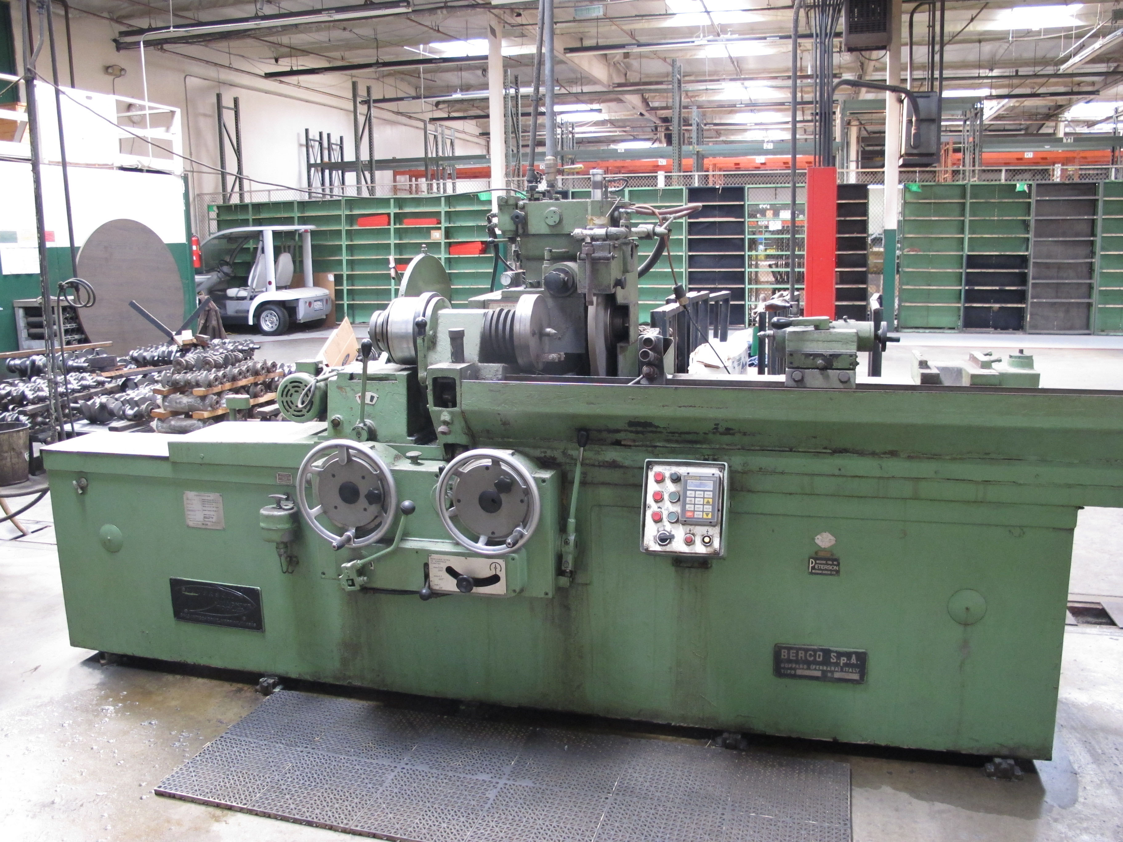 BERCO RAC1500 CAMSHAFT GRINDER, 60” CENTERS, 10.25” SWING, 18” WHEEL