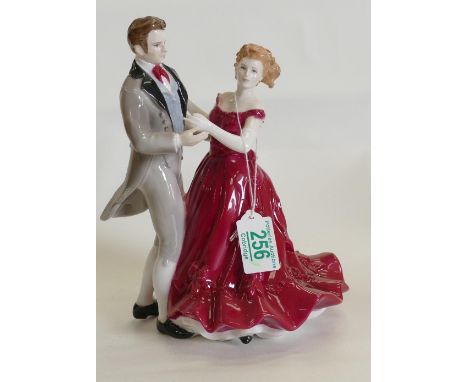 Royal Worcester Figure for Compton Woodhouse: The Anniversary Waltz 