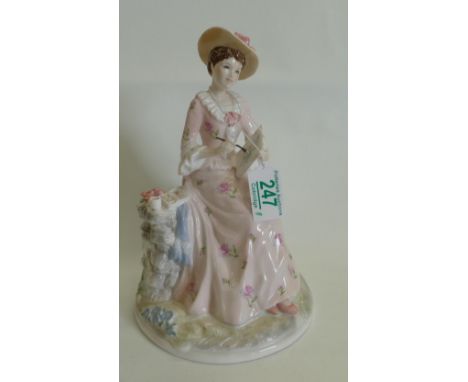 Royal Worcester Figure for  Compton Woodhouse: The Country Diary of an Edwardian Lady CW583 